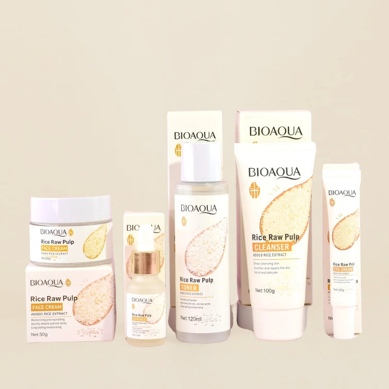 BIOAQUA DE ARROZ KIT FACIAL