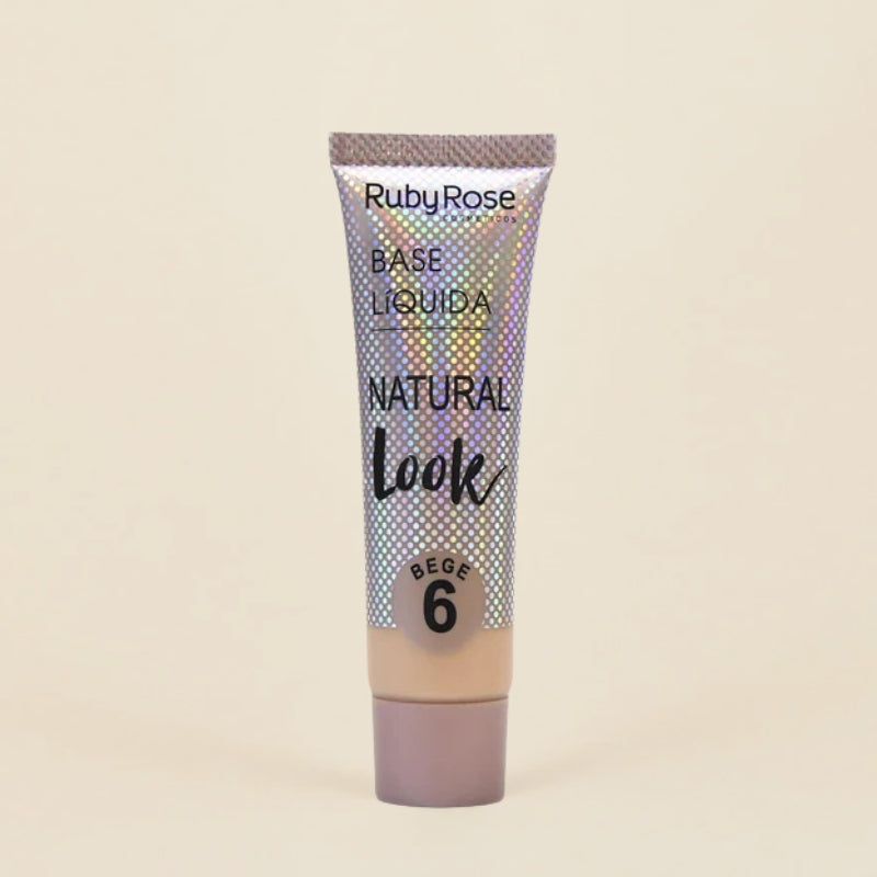 BASE LIQUIDA NATURAL LOOK RUBY ROSE