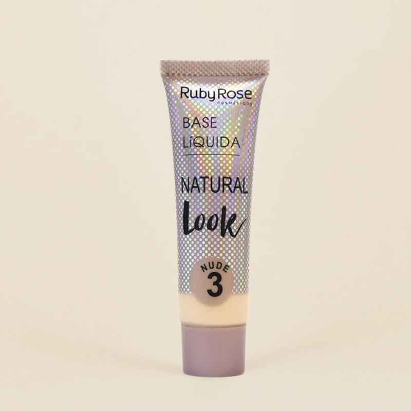 BASE LIQUIDA NATURAL LOOK RUBY ROSE