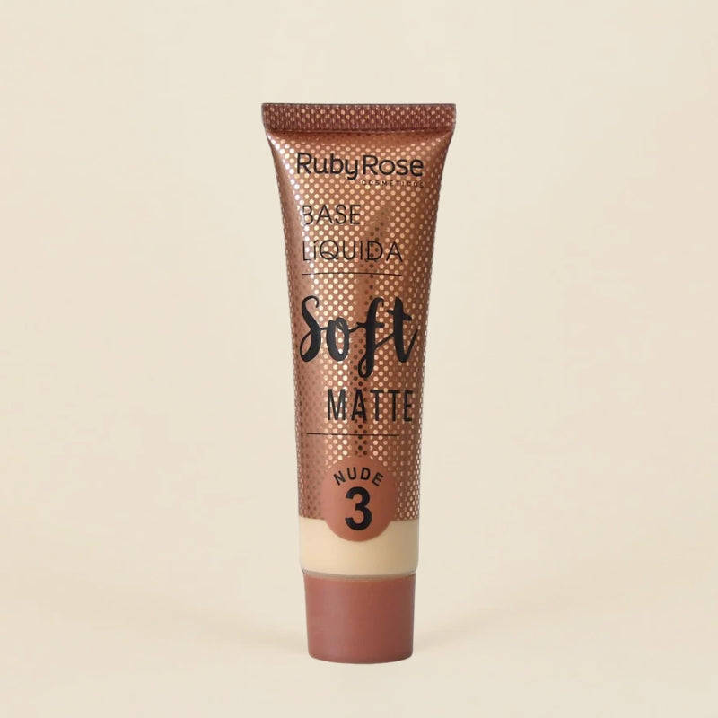 BASE LIQUIDA SOFT MATTE RUBY ROSE