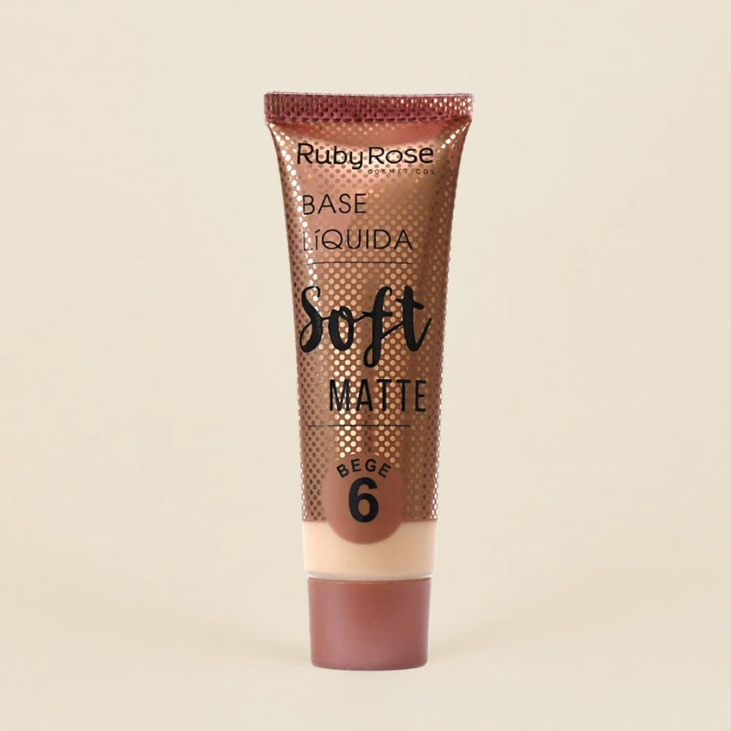 BASE LIQUIDA SOFT MATTE RUBY ROSE